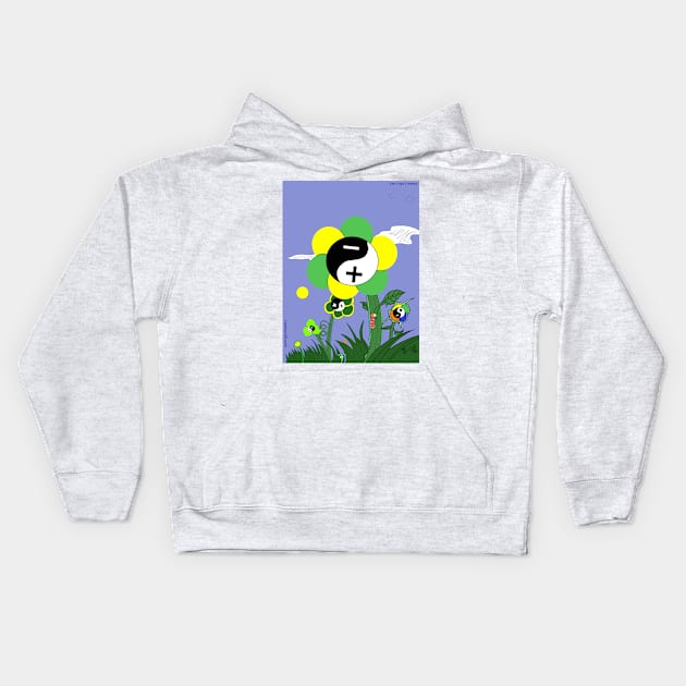 FlowerPowers (merch) Kids Hoodie by KyleRoze